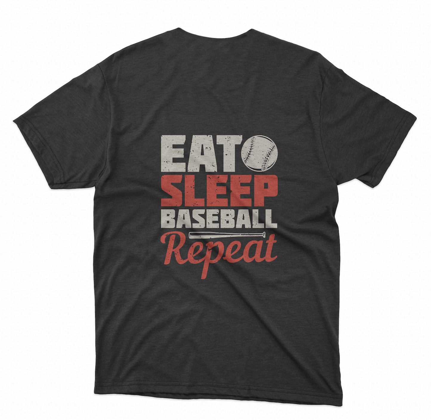 Eat Sleep Baseball Repeat T-Shirt