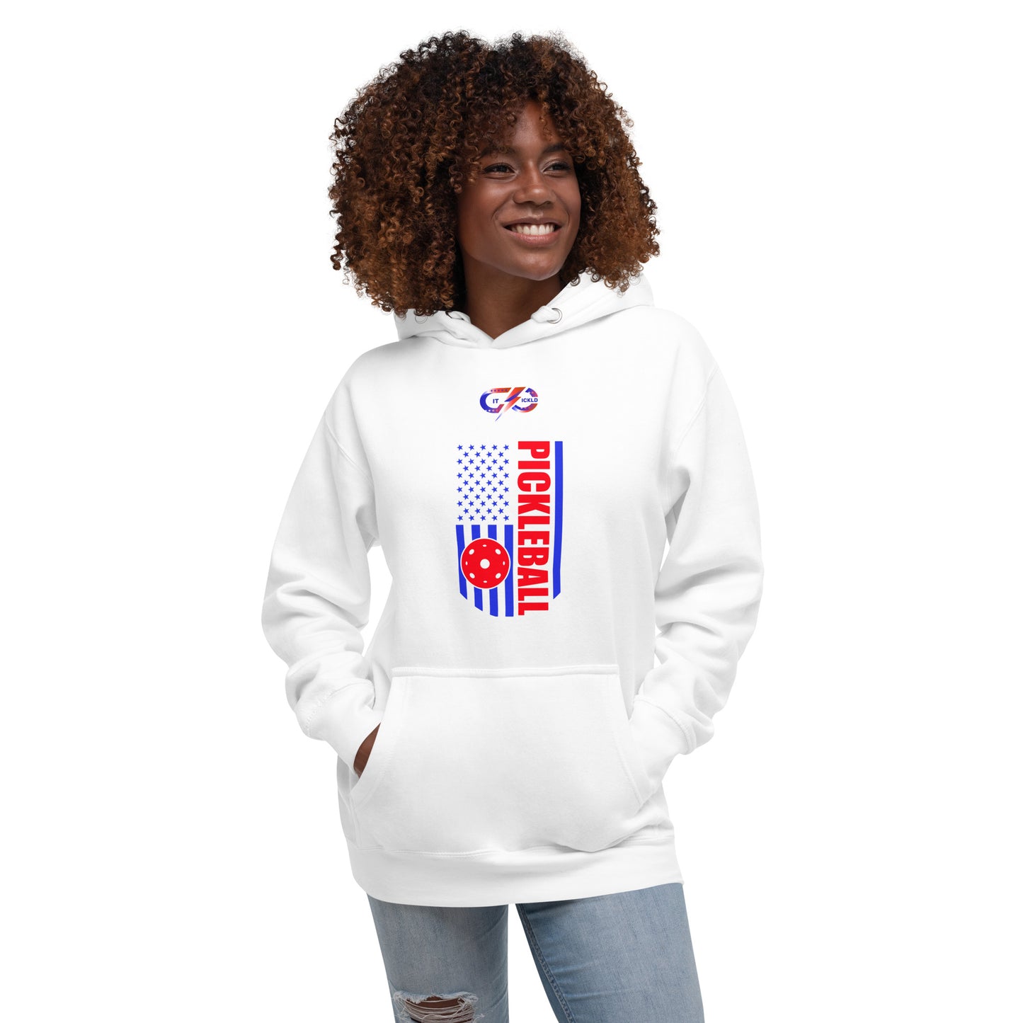 Red, White, and Blue Unisex Hoodie