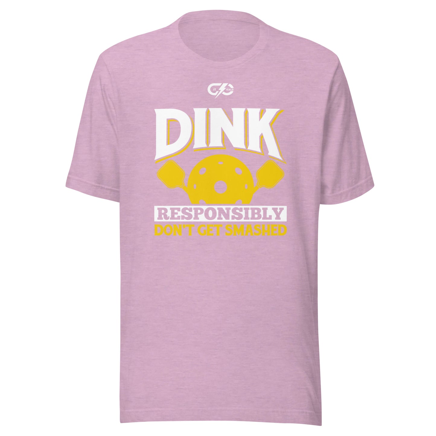 Dink Responsibly Unisex t-shirt