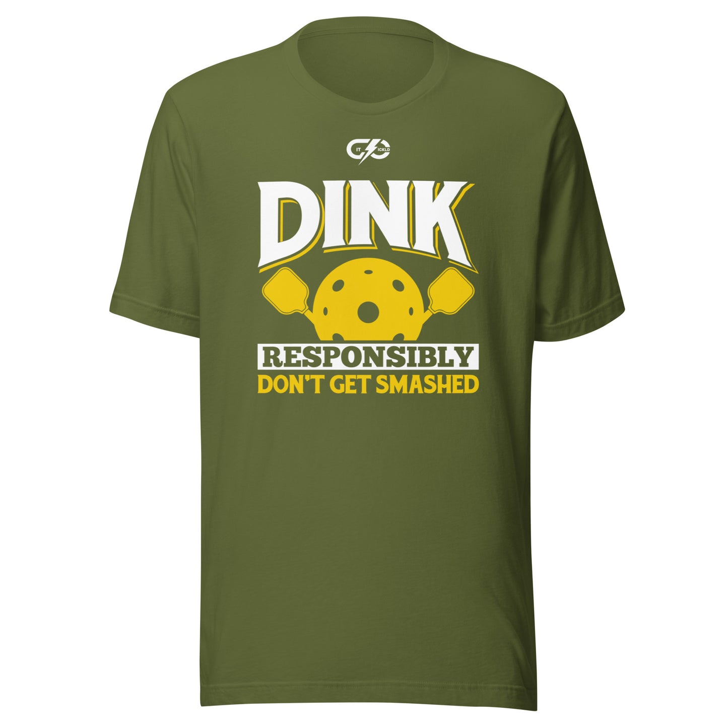 Dink Responsibly Unisex t-shirt